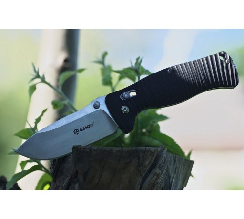 Нож Ganzo G720 черный, G720-B
