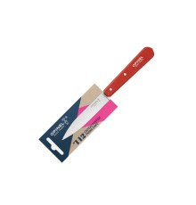 Нож столовый Opinel №112, деревянная рукоять, блистер, нержавеющая сталь, красный 003115