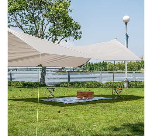 Коврик Naturehike NH20FCD03 многофункциональный влагозащитный из алюминиевой фольги PE 190*190