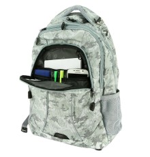 Рюкзак WENGER, 15”, серый камуфляж, полиэстер, 900D, 33 х 17 х 46 см, 32 л