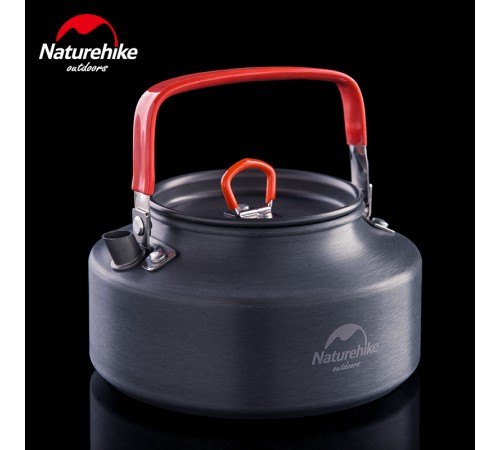 Чайник туристический Naturehike NH17C020-H 1.45л серый