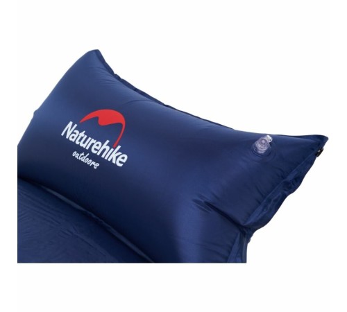 Коврик для сна Naturehike NH15Q002-D с подушкой темно-синий, 6927595705117