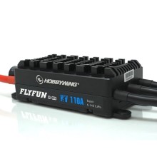 Бесколлекторный регулятор Hobbywing FLYFUN-110A-HV-OPTO-V5 (110A-140A, Aircraft)