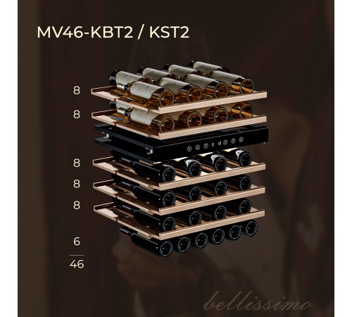 Винный шкаф Meyvel MV46-KBT2