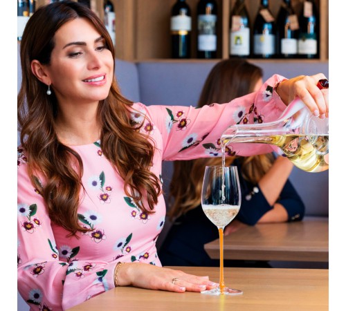 Бокал для белого вина Riedel Fatto A Mano Riesling/Zinfandel Orange