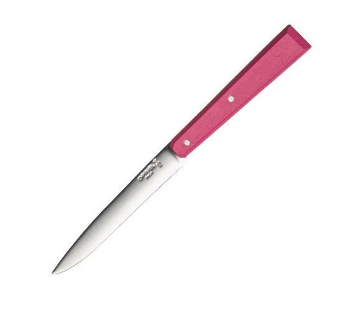 Нож столовый Opinel №125, нержавеющая сталь, фуксия, 001584