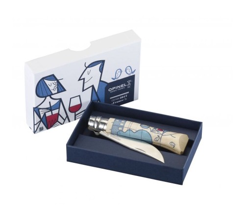Нож Opinel №8, Edition France by Ale Giorgini, 002154