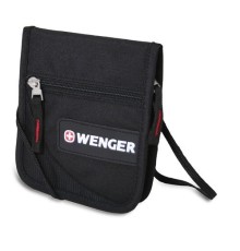 Кошелёк на шею WENGER, чёрный, 14х2х16 см