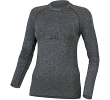 Футболка  женская TELA/ дл. рукав/ cинтетика / черная/ L-XL, TELA8990LXL