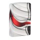 Зажигалка Zippo Flame Design с покрытием White Matte, латунь/сталь, белая, матовая, 38x13x57 мм