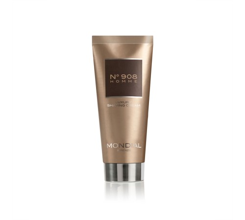 Крем для бритья в тубе MONDIAL №908 HOMME LUXURY SHAVING CREAM SOFT, 100 мл