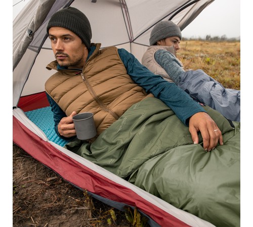 Мешок спальный Naturehike NH21MSD09 мини LW180, размер XL, зеленый, 6927595777961