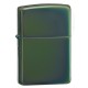 Зажигалка ZIPPO Classic с покрытием Chameleon™, латунь/сталь, зелёная, глянцевая, 38x13x57 мм