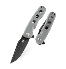 Нож Bestech Arctic сталь D2, рукоять G10 серая