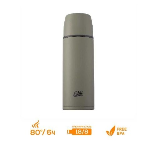 Термос Esbit VF1000ML-OG, оливково-зеленый, новый дизайн, 1 л