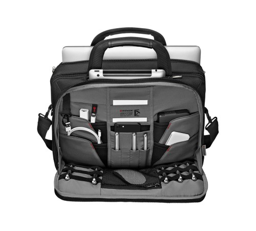 Портфель WENGER BC Pro для ноутбука 14-16'', черный, полиэстер, 40 x 16 x 29 см, 11 л