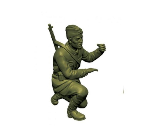 Сборные солдатики ZVEZDA Советская 76-мм полковая пушка, 1/72