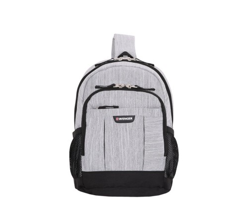 Рюкзак WENGER с одним плечевым ремнем 13'', ткань Grey Heather, 24x14x34,3 см, 12 л