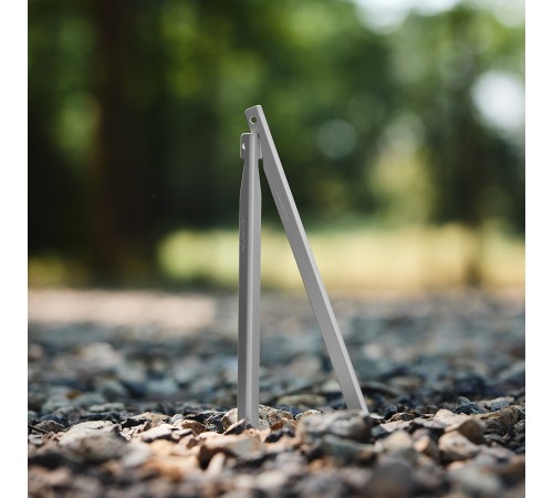 Колышки Naturehike CNK2300ZP016  алюминиевый Vобразный (8 шт.)серебряный,6976023925030