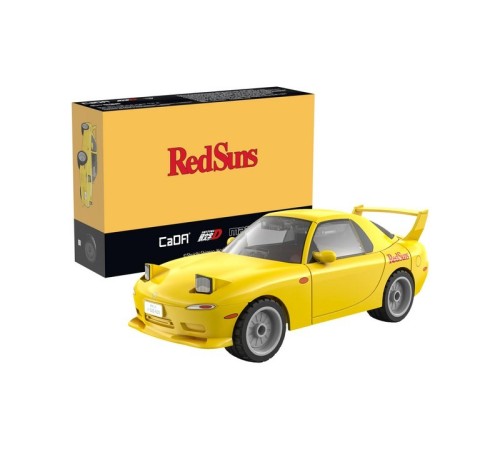 Конструктор CADA автомобиль Mazda FD35 RX-7 (66 деталей)