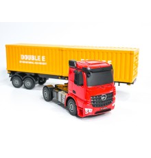 Радиоуправляемый тягач на 2 контейнера Double Eagle Mercedes-Benz Arocs 1/26 2.4G RTR