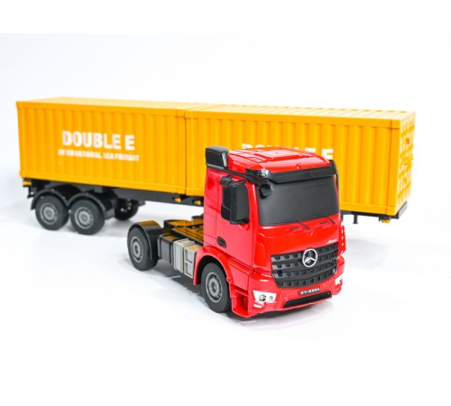 Радиоуправляемый тягач на 2 контейнера Double Eagle Mercedes-Benz Arocs 1/26 2.4G RTR