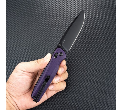 Нож складной SRM Terrier 258L-GN фиолетовый