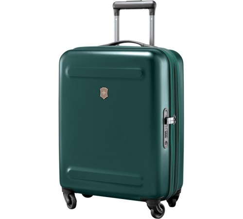 Чемодан VICTORINOX Etherius 17.1, зелёный, поликарбонат Bayer, 39x20x55 см, 34 л
