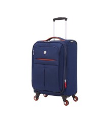 Чемодан WENGER AROSA, синий, полиэстер 750x750D добби, 35 x 21 x 58 см, 30 л