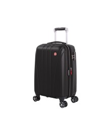 Чемодан SWISSGEAR TALLAC, черный, АБС-пластик, 35 x 25 x 55 см, 37 л