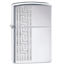 Зажигалка ZIPPO Classic с покрытием High Polish Chrome, латунь/сталь, серебристая, 36x12x56 мм