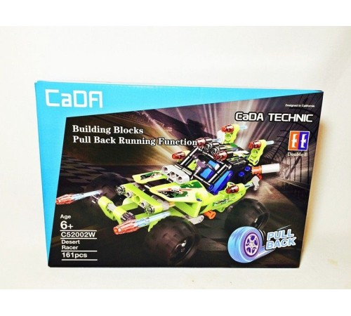 Конструктор CaDA Technic машина багги совместим с C52001W, инерционный (161 деталь)