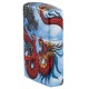 Зажигалка Zippo Dragon с покрытием White Matte, латунь/сталь, разноцветная, матовая, 38x13x57 мм
