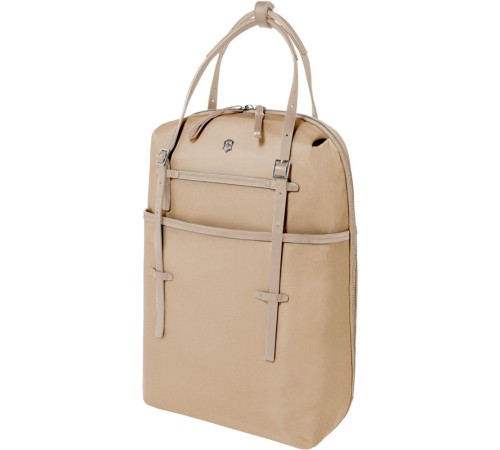 Сумка-рюкзак VICTORINOX Victoria Harmony 15,6'', золотистая, нейлон/кожа/микрозамша, 28x13x41 см