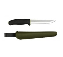 Нож Morakniv 748 MG, нержавеющая сталь, резиновая ручка, 12475