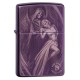 Зажигалка ZIPPO Anne Stokes с покрытием Abyss™, латунь/сталь, сиреневая, глянцевая, 38x13x57 мм