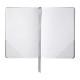 Записная книжка Cross Jot Zone, A5, 160 страниц в линейку, ручка в комплекте. Цвет - черно-серы