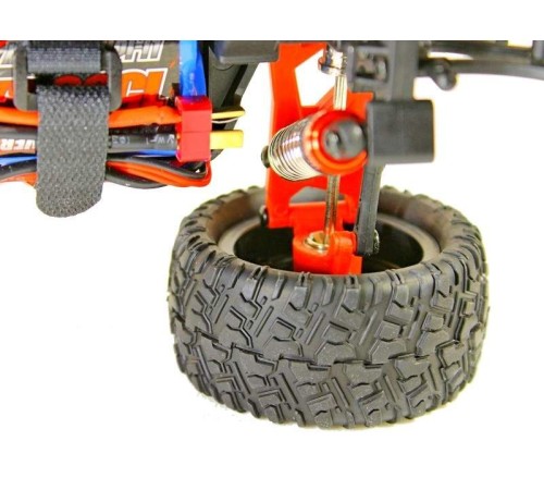 Радиоуправляемая трагги Remo Hobby S EVO-R UPGRADE (синяя) 4WD 2.4G 1/16 RTR
