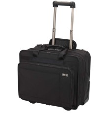 Мобильный офис VICTORINOX Rolling Parliament 17'', чёрный, нейлон/кожа, 43x26x36 см, 20 л