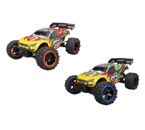 Радиоуправляемая трагги Remo Hobby EVO-R Brushless (зеленая) 4WD 2.4G 1/8 RTR