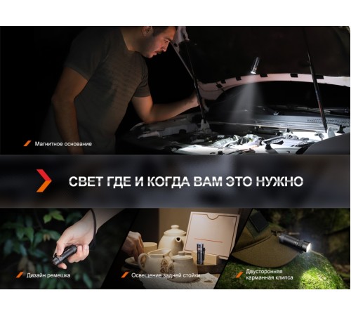 Фонарь Fenix E18R V2.0, E18RV20