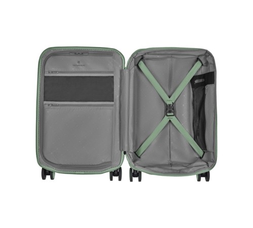 Чемодан VICTORINOX Connex, мятный, поликарбонат Makrolon, 40x20x55 см, 34 л