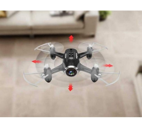 Р/У квадрокоптер Syma X22W с FPV трансляцией Wi-Fi, камера 0,3 Мп, 2.4G RTF