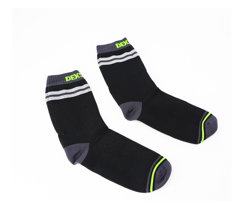 Водонепроницаемые носки DexShell Pro visibility Cycling S (36-38) Серая полоска, DS648GRYS
