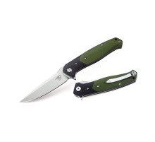 Нож Bestech Swordfish сталь D2, рукоять G10 черно-зеленая