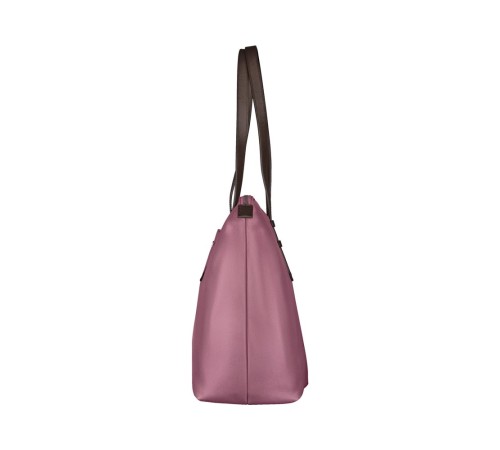 Сумка VICTORINOX Victoria Deluxe Business Tote, пурпурно-розовая, нейлон/кожа, 47x15x31 см, 16 л
