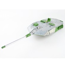 Металлическая башня для танка Leopard 2A6 c BB-пушкой и вращением на 360°, неокрашеная