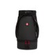 Термосумка для ланча SWISSGEAR, прорезиненный полиэстер 600D, чёрный/красный, 17х17x37 см, 5 л