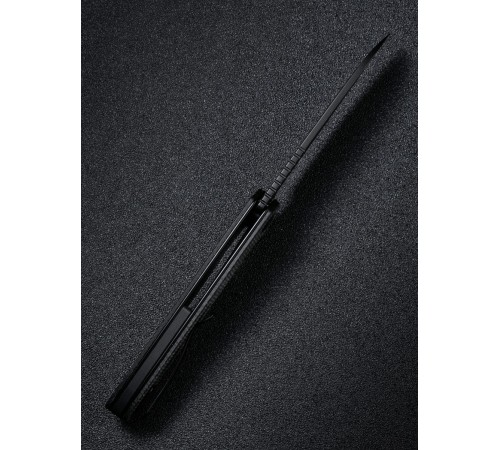 Складной нож SENCUT Kyril 9Cr18MoV Steel Black Stonewashed Handle Black Micarta
