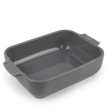 Прямоугольная форма для запекания Peugeot Ceramic, 25x15,5 см, Франция, серый